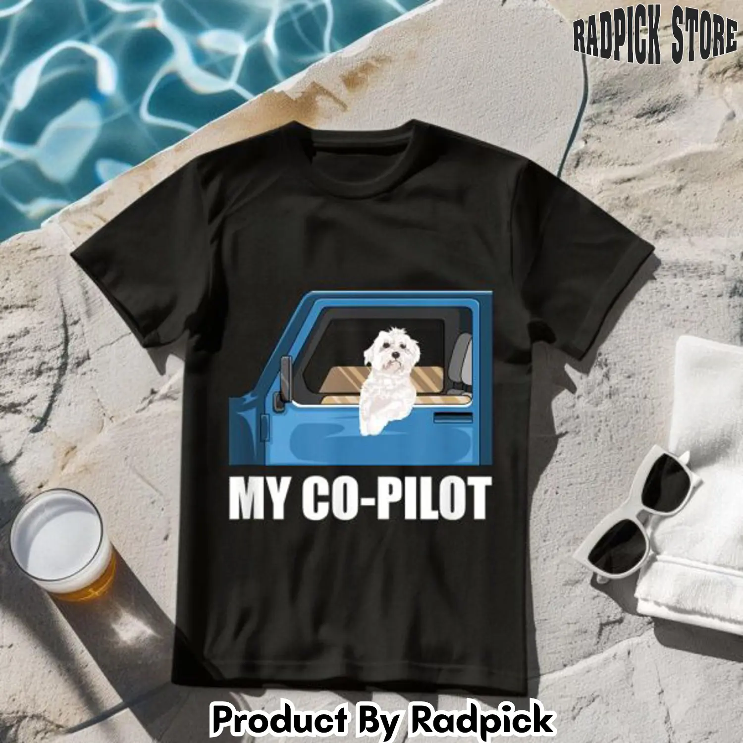 Maltese dog owner best friend tshirt rp2642024